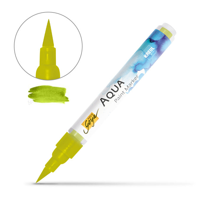 Акварелен фломастер Aqua Solo Goya – Yellowish Green