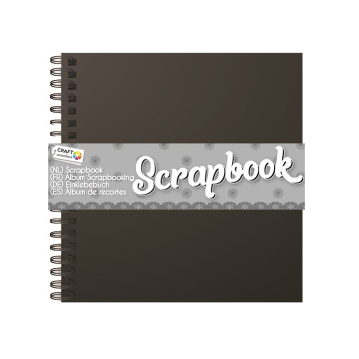 Албум за scrapbooking Craft Sensations 15x15 см - 40 листа – Black