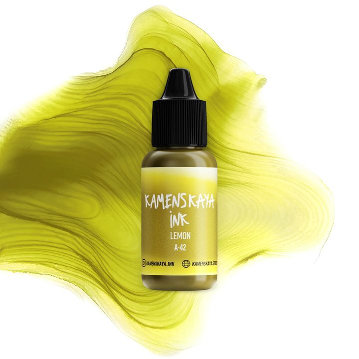 Алкохолно мастило KAMENSKAYA A-LINE 15ml - A-42 лимон