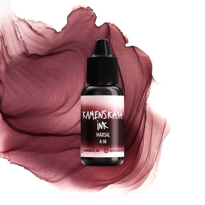 Алкохолно мастило KAMENSKAYA A-LINE 15ml — изображение 17