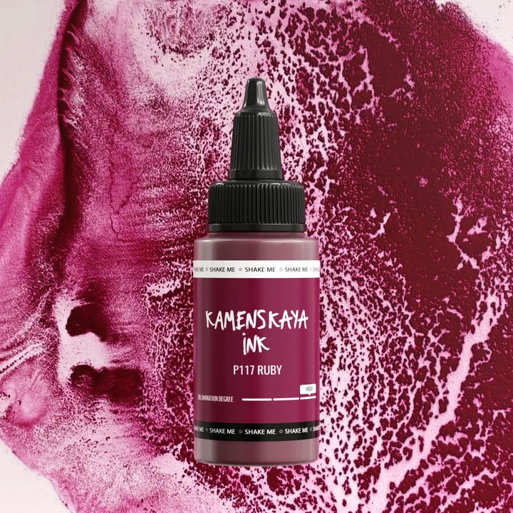 Алкохолно мастило KAMENSKAYA DELAMINATING 30ml – P-117 Рубин