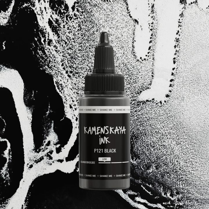 Алкохолно мастило KAMENSKAYA DELAMINATING 30ml – P-121 Black