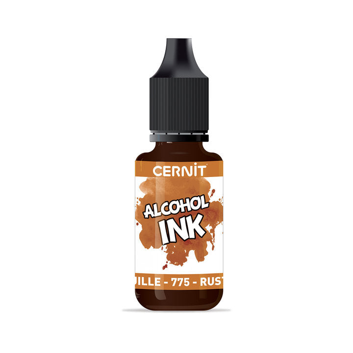 Цветно мастило на алкохолна основа CERNIT 20 ml – 775 ръждив