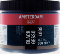 ROYAL TALENS Amsterdam черен акрилен гесо грунд 500 ml