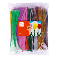 APLI пухкави телчета за моделиране Jumbo pack – 360 бр., микс цветове