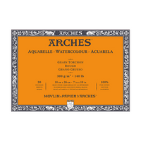 ARCHES акварелен блок Rough натурално бял 300 g/m² 10 – 31 cm - 20 листа