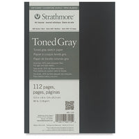 Art Journal Strathmore Тонирана хартия Gray меки корици — изображение 2
