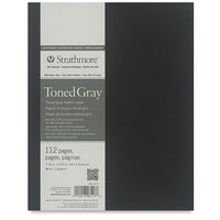 Art Journal Strathmore Тонирана хартия Gray меки корици — изображение 3