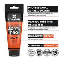 Комплект акрилни бои Kompozit ACRYL PRO BOX 73 x 75 ml