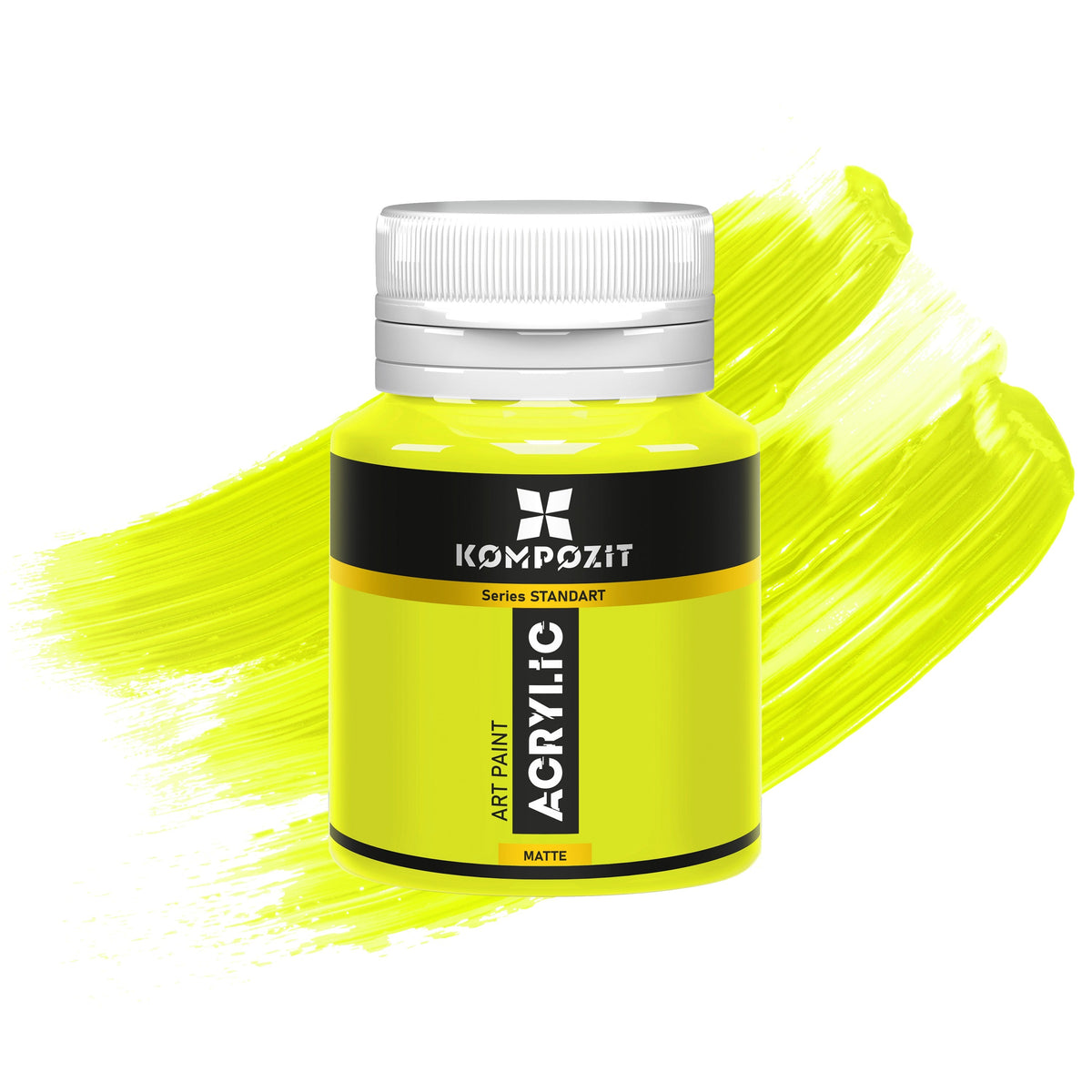 Акрилна боя STANDART Kompozit Fluorescent 20 ml – 111 Флуоресцентно лайм зелено