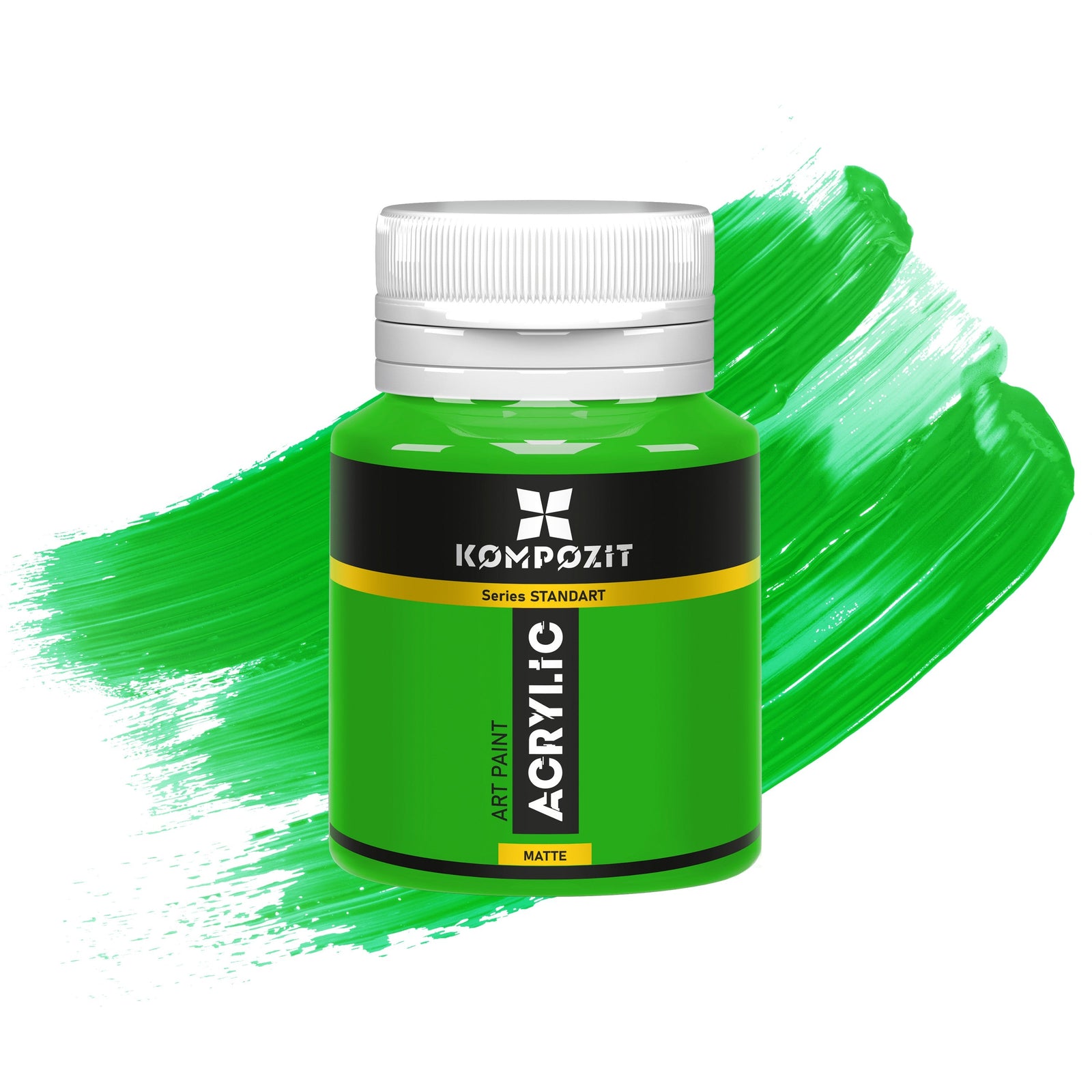 Акрилна боя Kompozit STANDART 20 ml – 66 Жълто-зелено