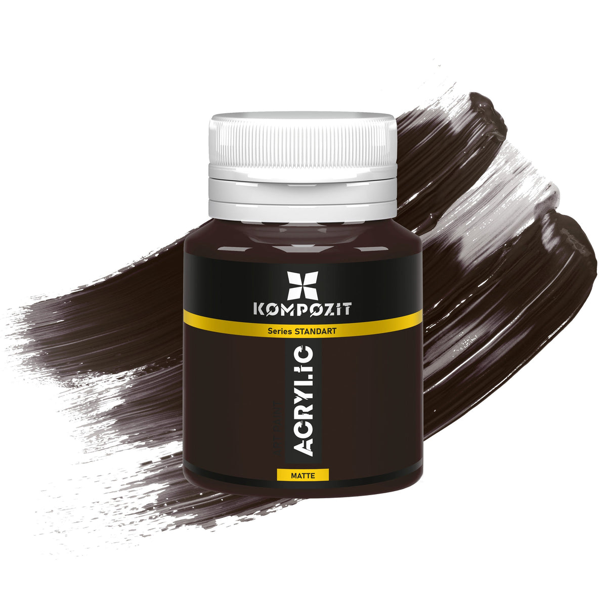 Акрилна боя Kompozit STANDART 20 ml – 84 Тъмнокафяво