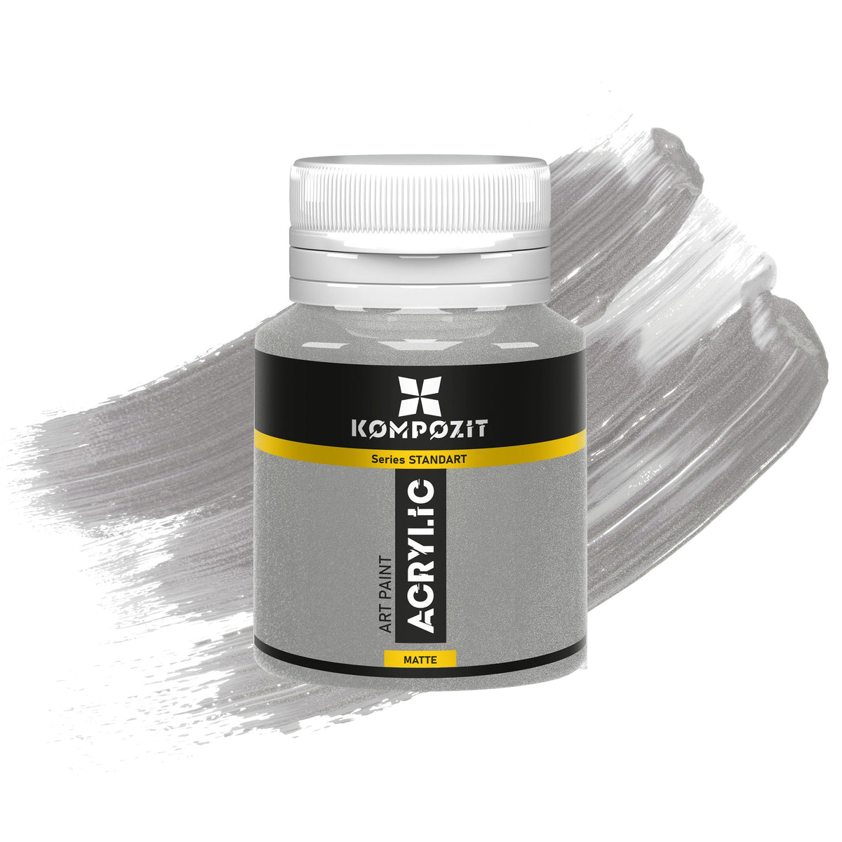 Акрилна боя STANDART Kompozit Metallic 20 ml – 91 Сребро