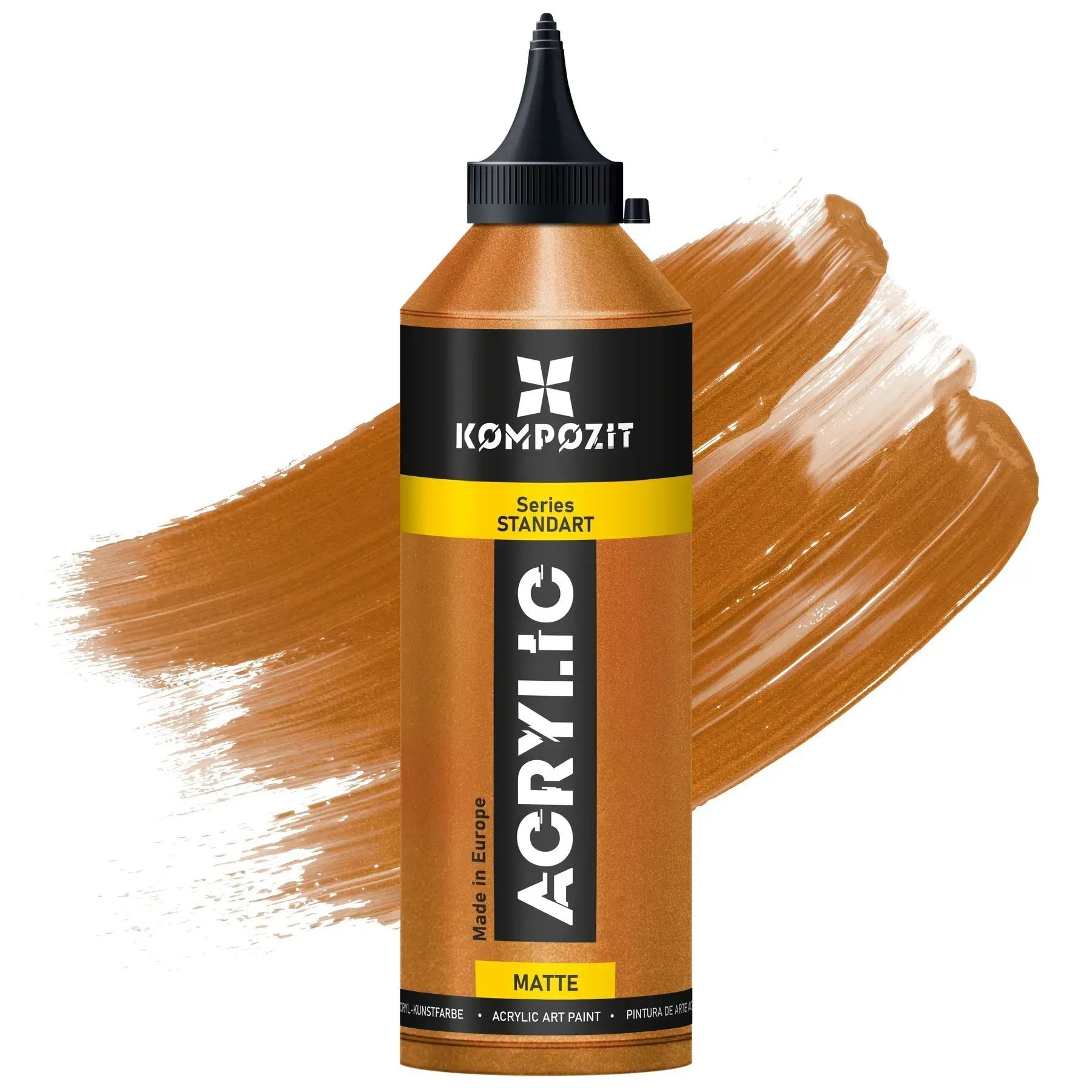 Металическа акрилна боя STANDART Kompozit 500 ml – 95 Bronze