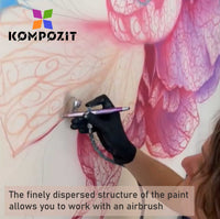 Комплект акрилни бои Kompozit STANDART Fluorescent 6 x 20 ml