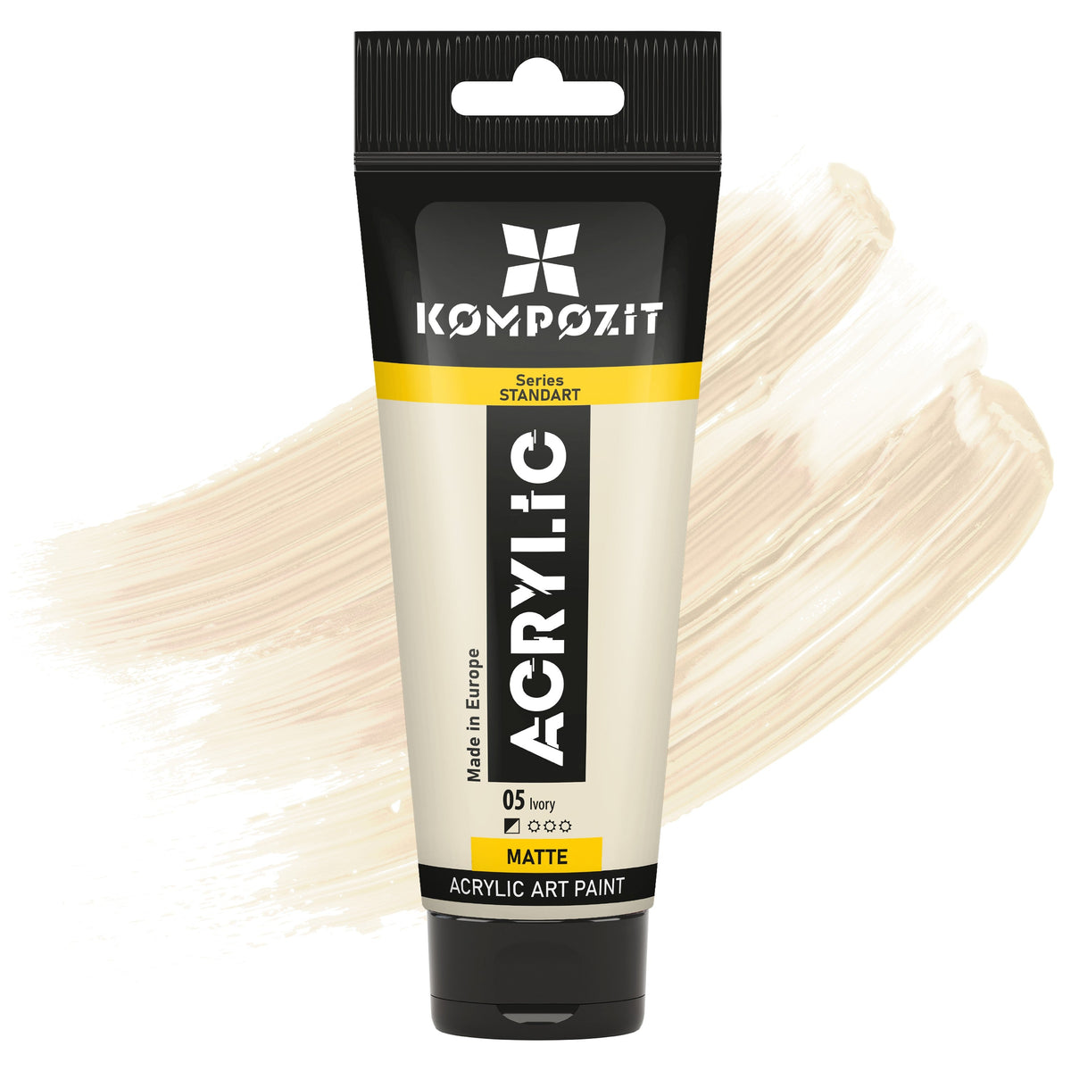 Акрилна боя STANDART Kompozit 75 ml – 05 Слонова кост