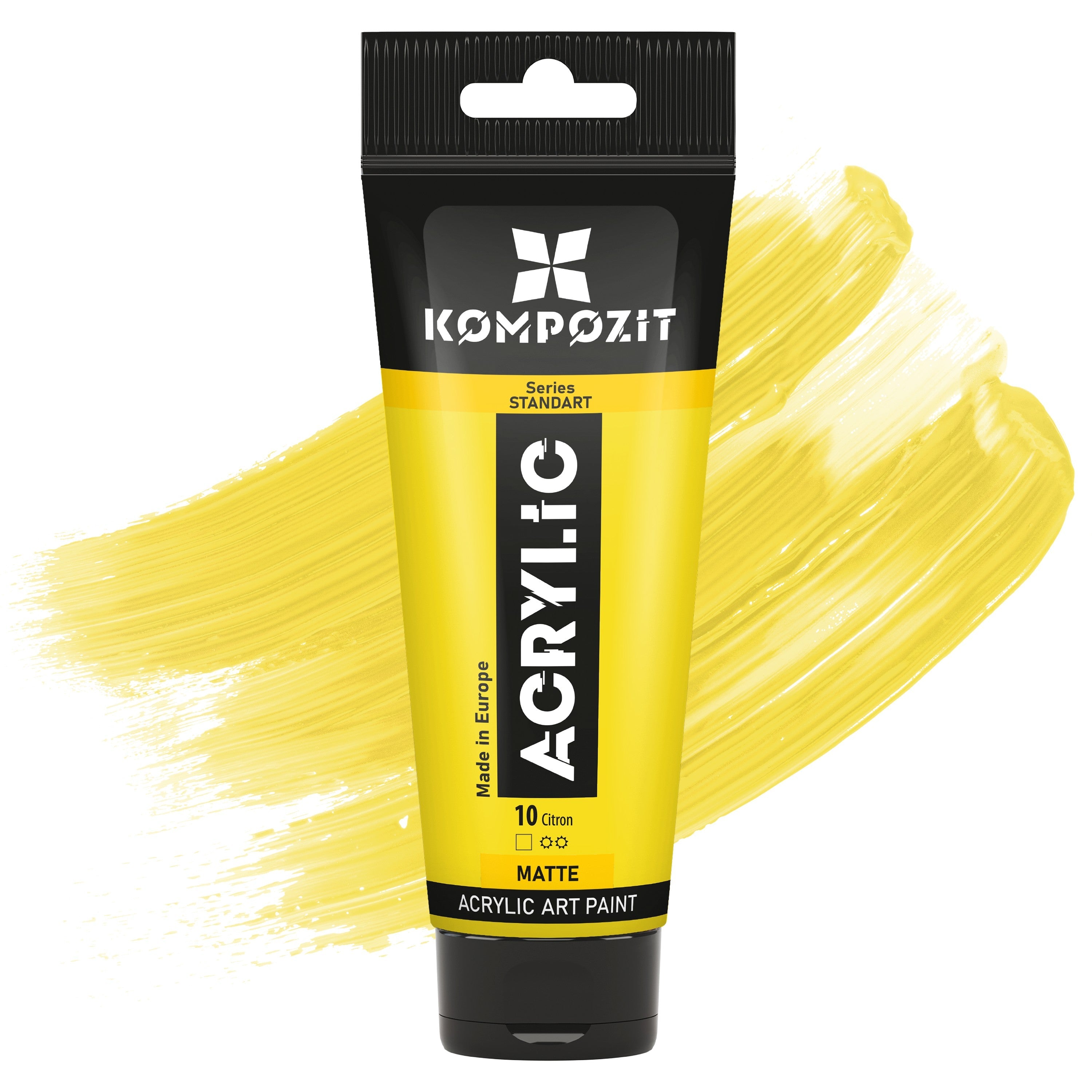 Акрилна боя STANDART Kompozit 75 ml – 10 Лимон