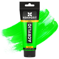 Акрилна боя Kompozit STANDART Fluorescent 75 ml – 112 Флуоресцентно зелено