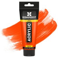 Акрилна боя Kompozit STANDART Fluorescent 75 ml – 113 Флуоресцентно оранжево