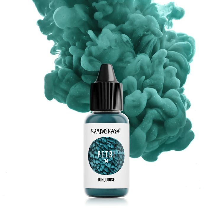 Мастила за смоли KAMENSKAYA PETRI 15ml – Petri 34 тюркоаз