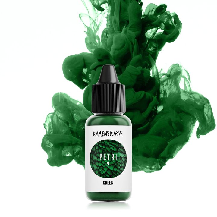 Мастила за смоли KAMENSKAYA PETRI 15ml – Петри 9 зелени