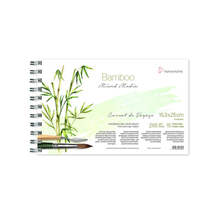 BAMBOO CARNET DE VOYAGE HAHNEMÜHLE Смесени медии — изображение 1