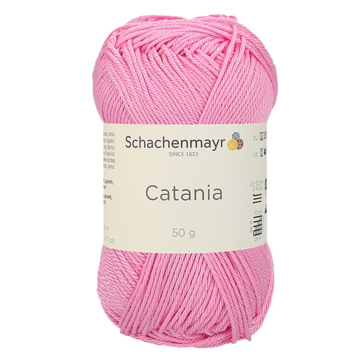 Памучна прежда Schachenmayr SMC Catania 50 гр – 00222 розова