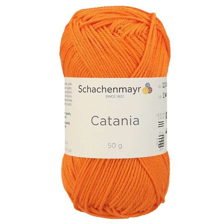Памучна прежда Schachenmayr SMC Catania 50 гр – 00281 оранжева