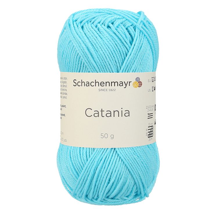 Памучна прежда Schachenmayr SMC Catania 50 гр – 00397 светло синьо
