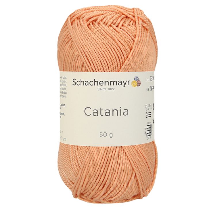 Памучна прежда Schachenmayr SMC Catania 50 гр – 00401 светло розова
