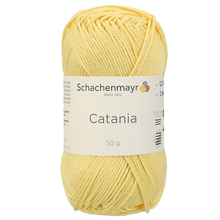 Памучна прежда Schachenmayr SMC Catania 50 гр – 00403 жълта