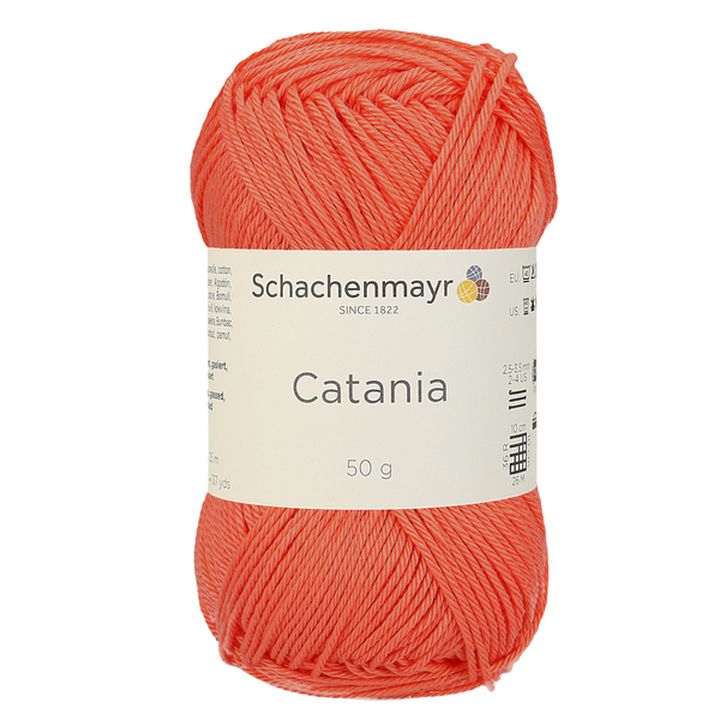 Памучна прежда Schachenmayr SMC Catania 50 гр – 00410 оранжева