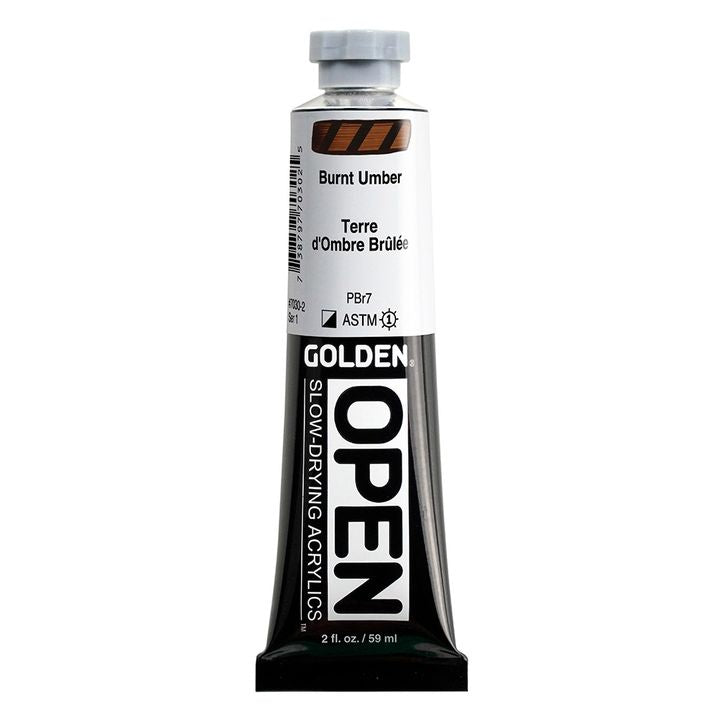 Бавносъхнеща акрилна боя GOLDEN OPEN 59 ml — изображение 16