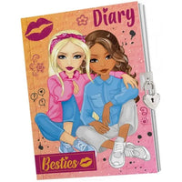 BESTIES Дневник A5 със заключване 60 листа — изображение 2