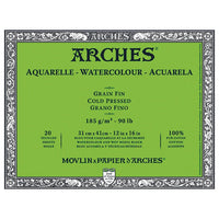 Блок ARCHES® Aquarelle Watercolour Cold Pressed — изображение 1