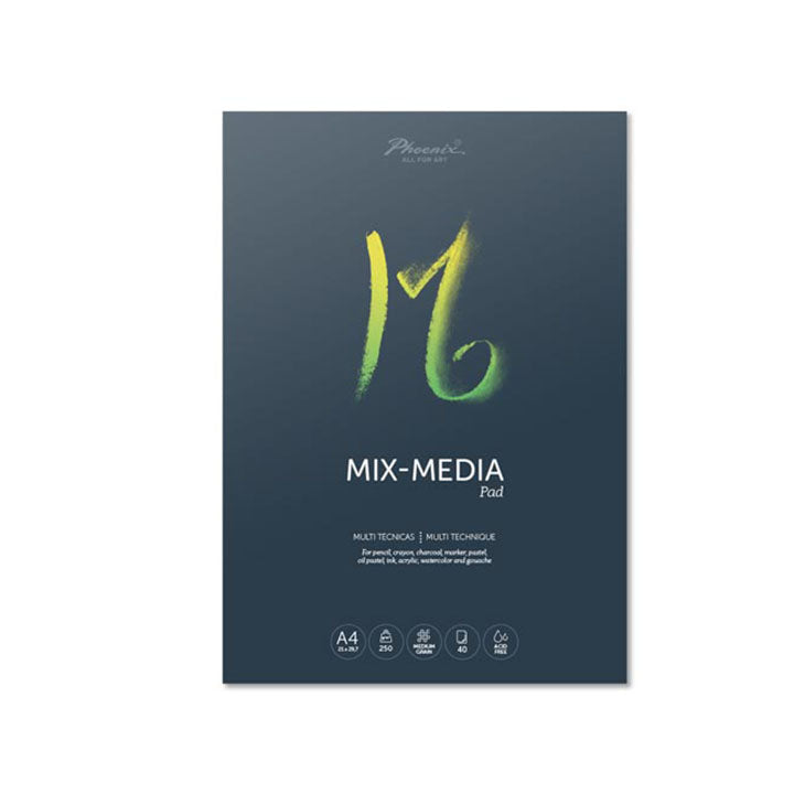 Блок хартия за рисуване с различни техники - MIX-MEDIA pad — изображение 3