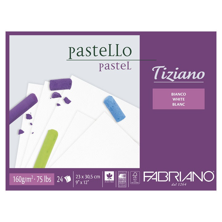 Блок от бели хартии за пастел FABRIANO Tiziano — изображение 1