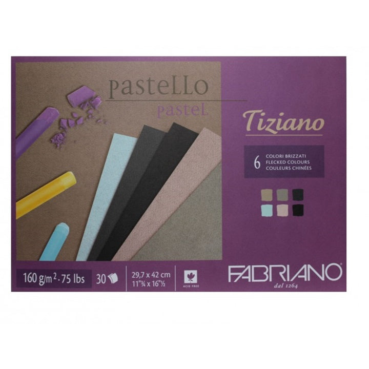 Блок от цветни хартии за пастел FABRIANO Tiziano — изображение 4