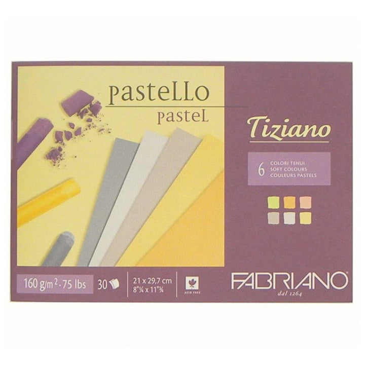 Блок от цветни хартии за пастел FABRIANO Tiziano Soft — изображение 2