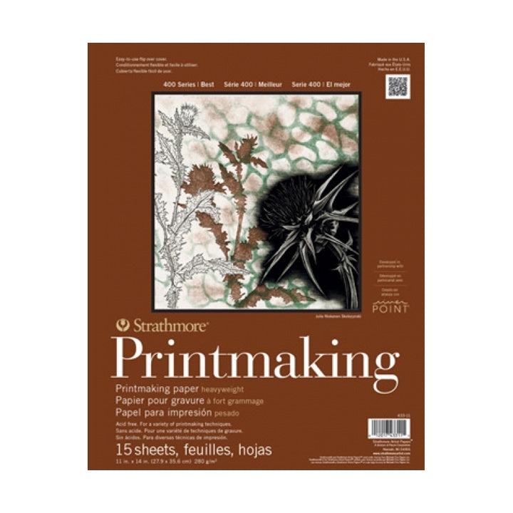 Блок Strathmore Printmaking 20 листови - 20.3 x 25.4 cm — изображение 1