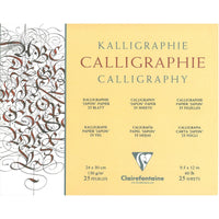 Блок за калиграфия CLAIREFONTAINE Ivory 130 g 25 листа – 24 x 30 cm