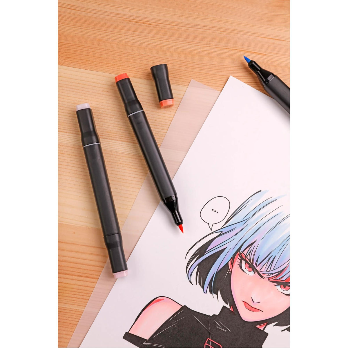 Блок за рисуване Clairefontaine Manga Illustration 250 g/m² A5 – A3 - 20 листа