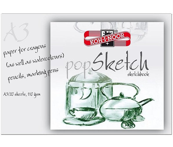 Блок за скициране POP SKETCH KOH-I-NOOR A4/A3 — изображение 1