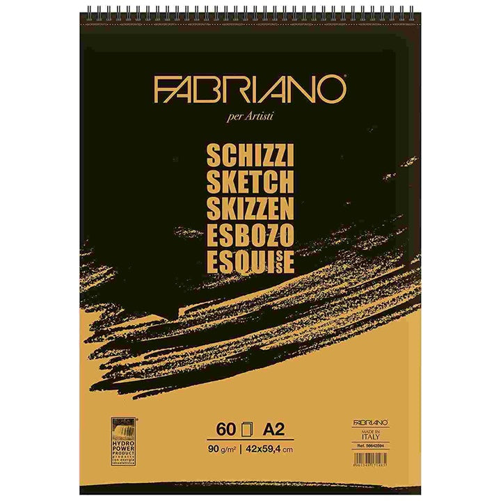 Блокче за скици FABRIANO SKETCH в спирална подвързия — изображение 5