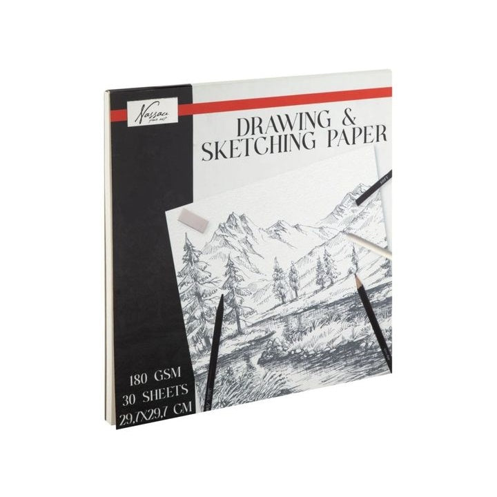 Блокче за скици със зърнест цвят Насау 29,7 x 29,7 cm | 30 листа — изображение 1
