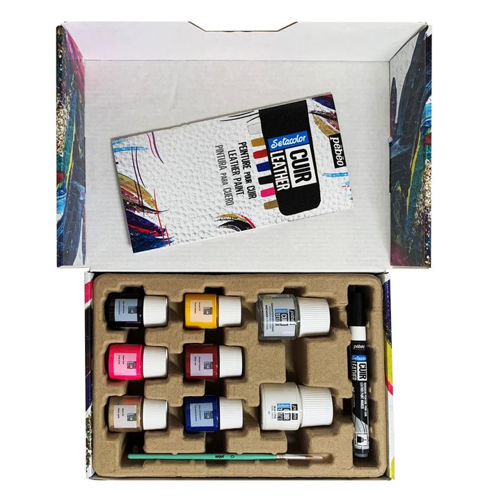 Бои за кожа Pebeo Setacolor - комплект за избор 10 бр. — изображение 2