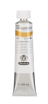 Бои за линогравюра Schmincke aqua-LINOPRINT 120 ml – 610 Жълта охра
