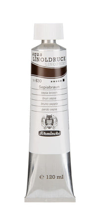 Бои за линогравюра Schmincke aqua-LINOPRINT 120 ml – 630 Сепия кафяво