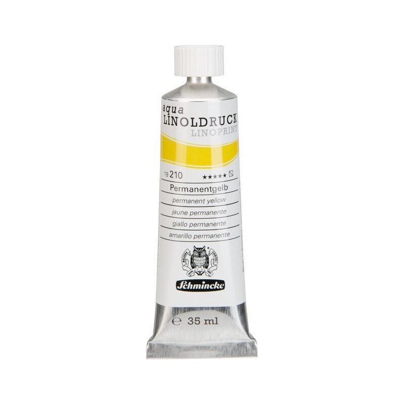 Бои за линогравюра Schmincke aqua-LINOPRINT 35 ml – 210 Перманентно жълто