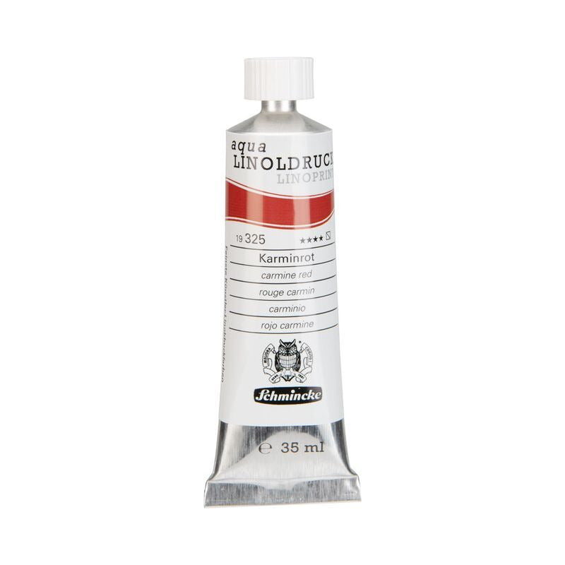 Бои за линогравюра Schmincke aqua-LINOPRINT 35 ml – 325 Карминово червено